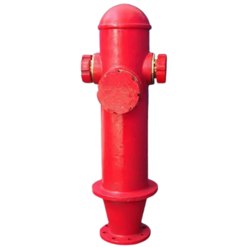 Hidrante vermelho de ferro fundido, da linha HSF Equipamentos